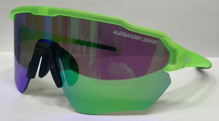 Очки NEON LEGKOV green fluo blue (1 линза)