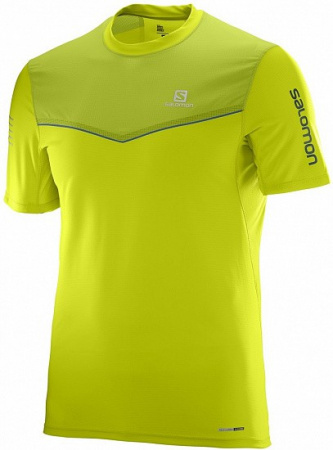 Футболка Salomon Fast Wing SS Tee Lime Punch 39257600