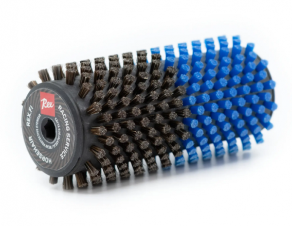 Щетка роторная REX COMBI soft nylon+horse hair, 140 мм 6233