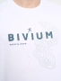 Футболка Bivium "Semper 2.0" Белый/Графитовый