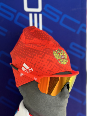 Шапка Adidas camouflage red