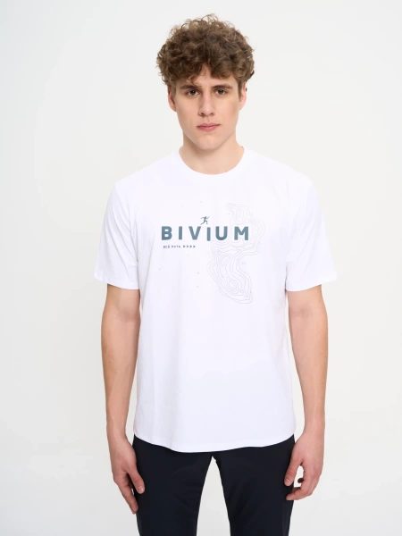 Футболка Bivium "Semper 2.0" Белый/Графитовый