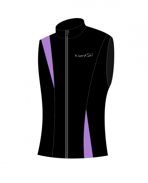 Жилет NordSki Active Black/Violet Wmn NSW408990