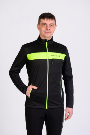 Куртка Fischer Softshell Warm Men (черн-лим.) GR8295-113