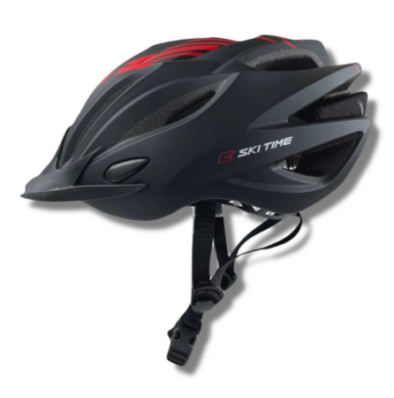 Шлем SKI TIME Black/red
