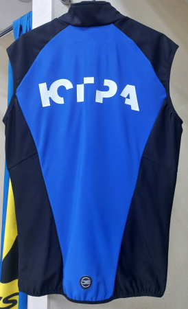 Жилет DE "КОРСА" черн./син 02.01.23.2050.BlackBlu vest.