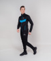 Разминочный костюм Nordski BASE Black/Blue NSM810170/NSM304100