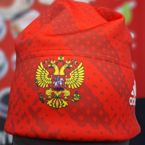 Шапка Adidas camouflage red