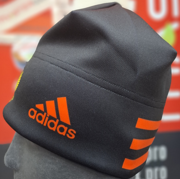 Шапка ADIDAS Black/Orange WARM 