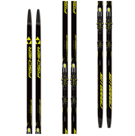 Лыжи Fischer CARBON CL COLD MED NIS N12815 с крепл.