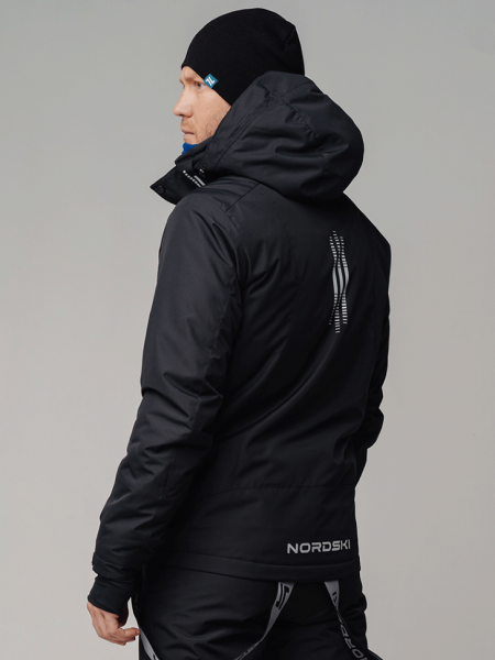 Горнолыж.костюм Nordski Extreme Black MEN NSM560100/NSM561100