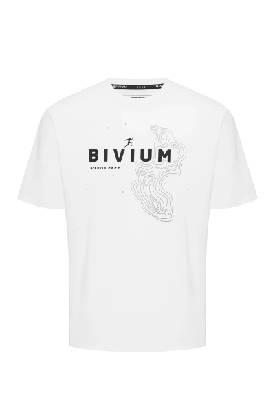 Футболка Bivium "Semper 2.0" Белый/Графитовый