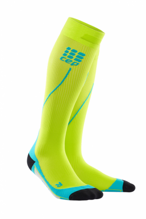 Гольфы Cep Run Socks 2.0 men гол/зел WP55-8-3-4000