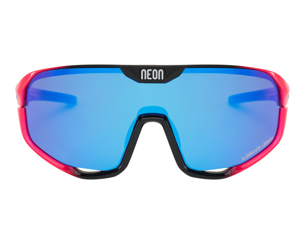 Очки NEON LEGKOV VOLCANO pink/black mirror blue (2линз) VOPFBK X8+X0