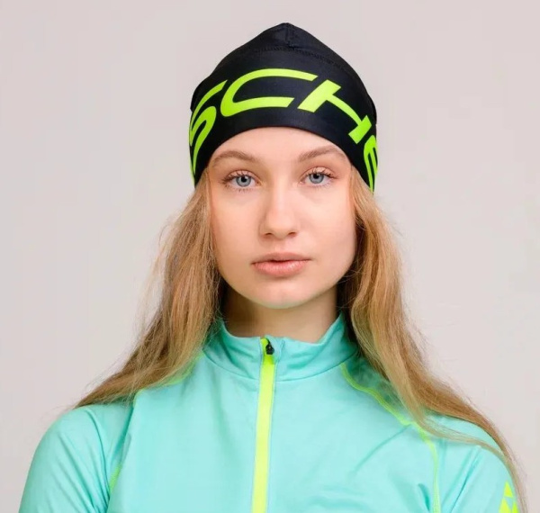 Шапка Fischer RACE черн/лим