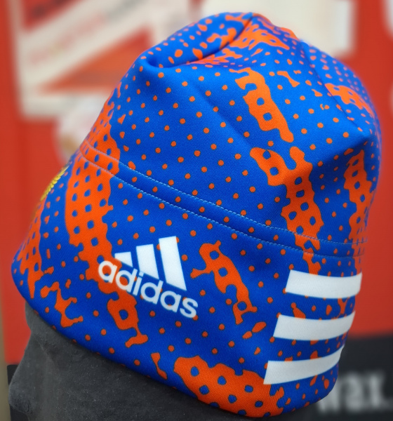 Шапка Adidas camouflage blue/orange