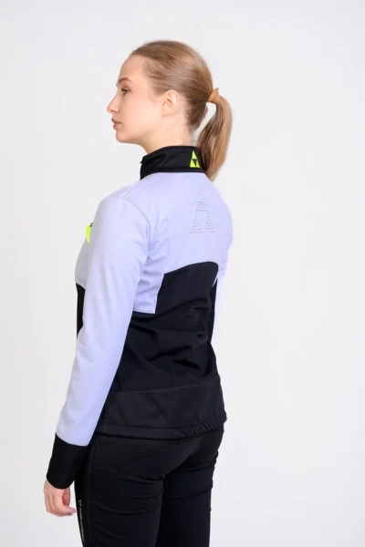 Куртка Fischer Softshell Warm Wmn (черно-сер.)