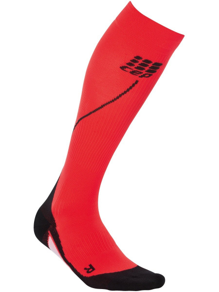 Гольфы Cep Run Socks 2.0 men красн/чер WP55-R-3-4000