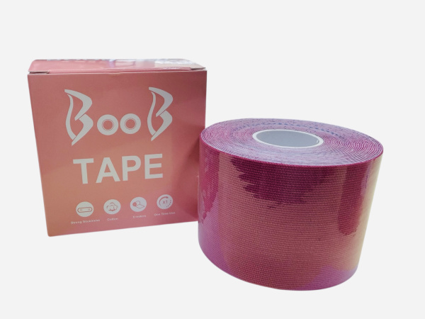 Тейп BOOB 500*5 (розовый) 0026-02