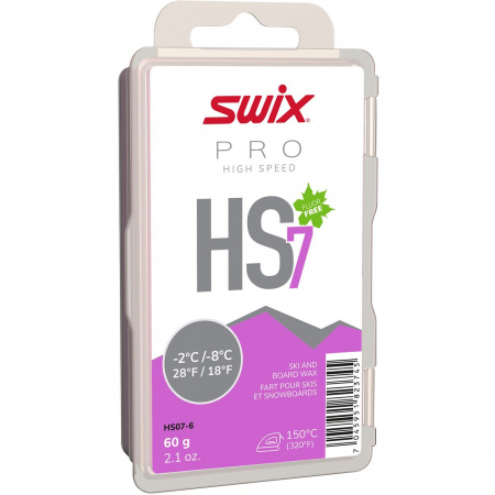 Парафин Swix HS7 Violet (-2-8) 60 гр. HS07-6