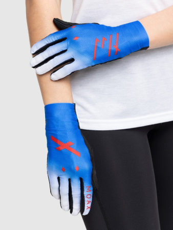Перчатки для л/роллеров MOAX MAX Air ярко-синий