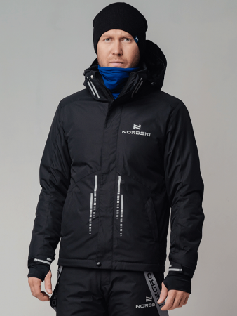 Горнолыжный костюм Nordski Extreme Black MEN NSM560100/NSM561100