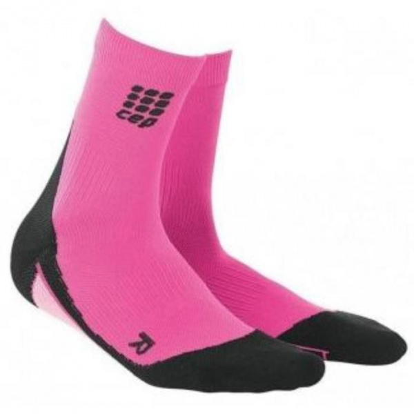 Носки Cep Short Socks Wmn роз/чер WP4B-Х-0-2000