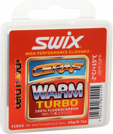 Прессовка SWIX FC8XS CeraF Warm Turbo (+15-2) 20 гр.