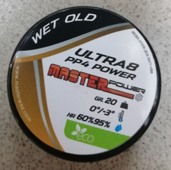 Парафин MASTER WAX Ultra8 PP4 Power WET OLD (0/-3)20 г UWETDA8