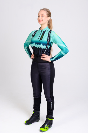 Брюки разминочные Fischer HYBRID black WMN GR8260-100