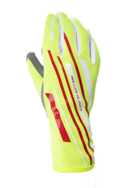 Перчатки SKI TIME Race light green
