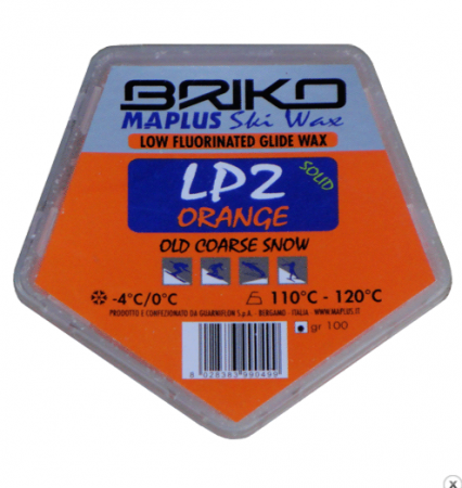 Парафин Briko-Maplus LP2 Orange (-4-0) 100 гр BMW0955