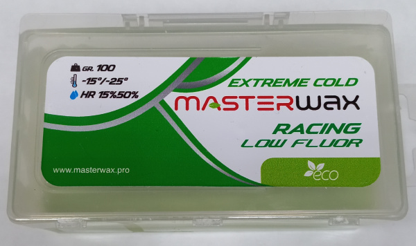 Парафин MASTER WAX Racing LF Extreme Cold 100гр. SEXTREM16001