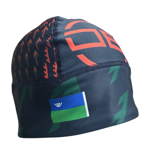 Шапка DE "ЮГРА 2026" гоночная синяя