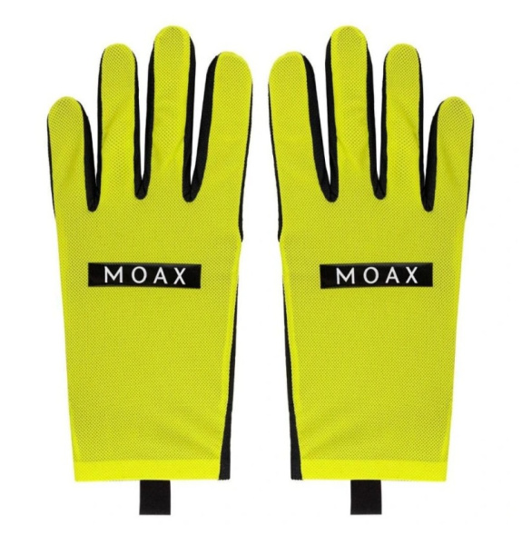 Перчатки для л/роллеров MOAX Air mesh лимонный