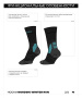 Носки Nordski Winter Run Black/Light Blue NSV741179