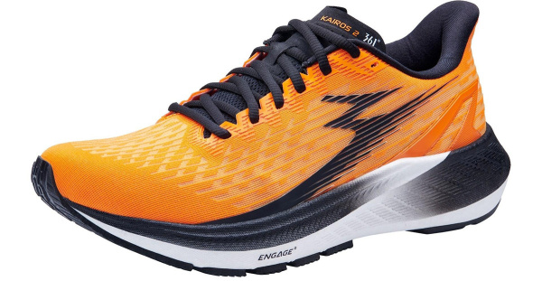 Кроссовки 361 KAIROS 2 оранжевый/черн Y2401-2509