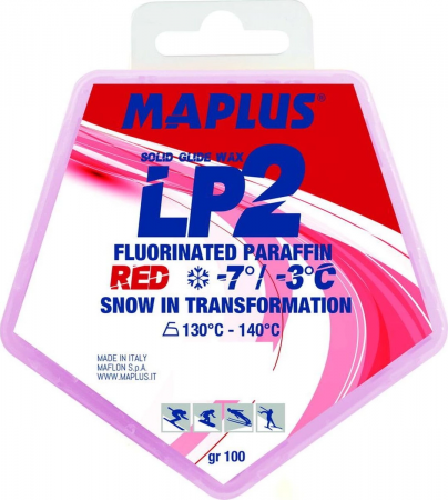 Парафин MAPLUS LP2 Red (-7-3) 100 гр. MW0953