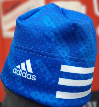 Шапка Adidas camouflage blue