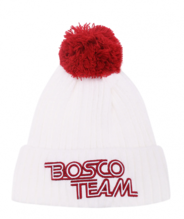 Шапка BOSCO "LUKOIL" вязаная white