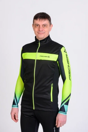 Жилет Fischer Softshell JR (черн/лим) GR8301-113