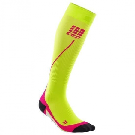 Гольфы Cep Run Socks 2.0 wmn зел/роз WP45-7-3-2000