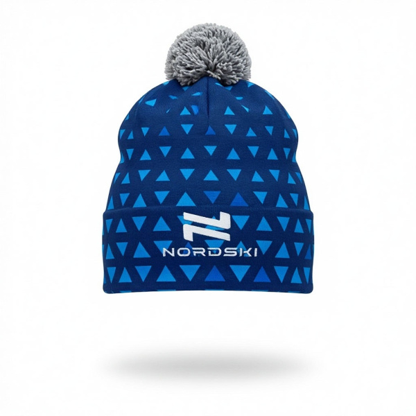 Шапка Nordski PRO 2.0 Bom Blue/Light blue NSV1195756