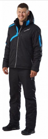 Утепленный костюм Nordski Premium Black/Blue NSM111170/NSV201100