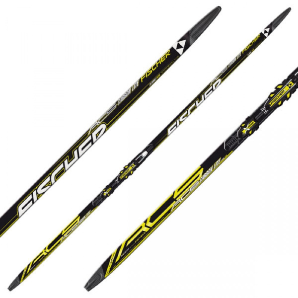 Лыжи Fischer Carbon Classic plus stiff nis N13911 с крепл.