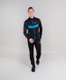 Разминочный костюм Nordski BASE Black/Blue NSM810170/NSM304100
