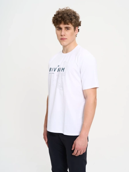 Футболка Bivium "Semper 2.0" Белый/Графитовый