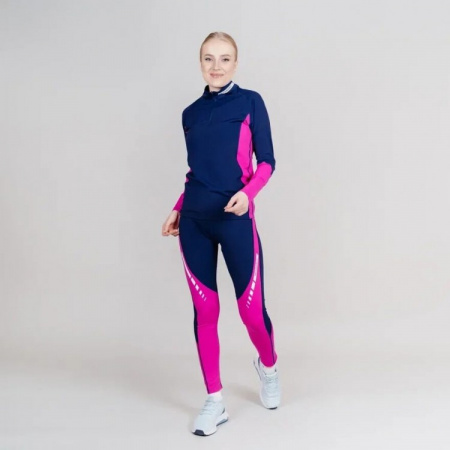 Комб. гоночный Nordski BASE Dark/Blue Pink Wmn NSV433951