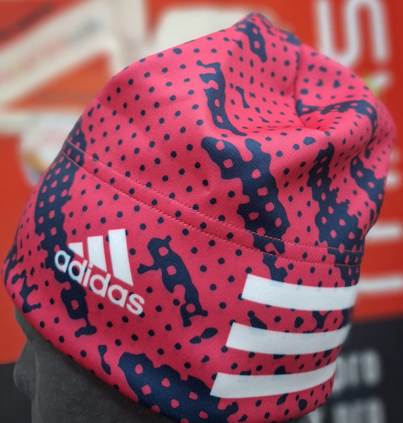 Шапка Adidas camouflage pink/dark blue