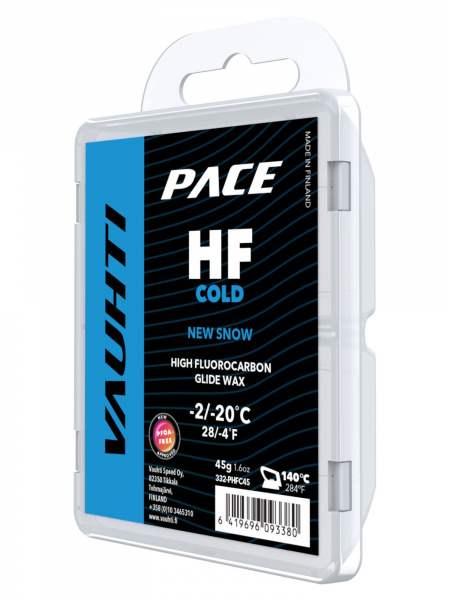 Парафин Vauhti PACE HF COLD (-2/-20) 45гр. EV332-PHFC45